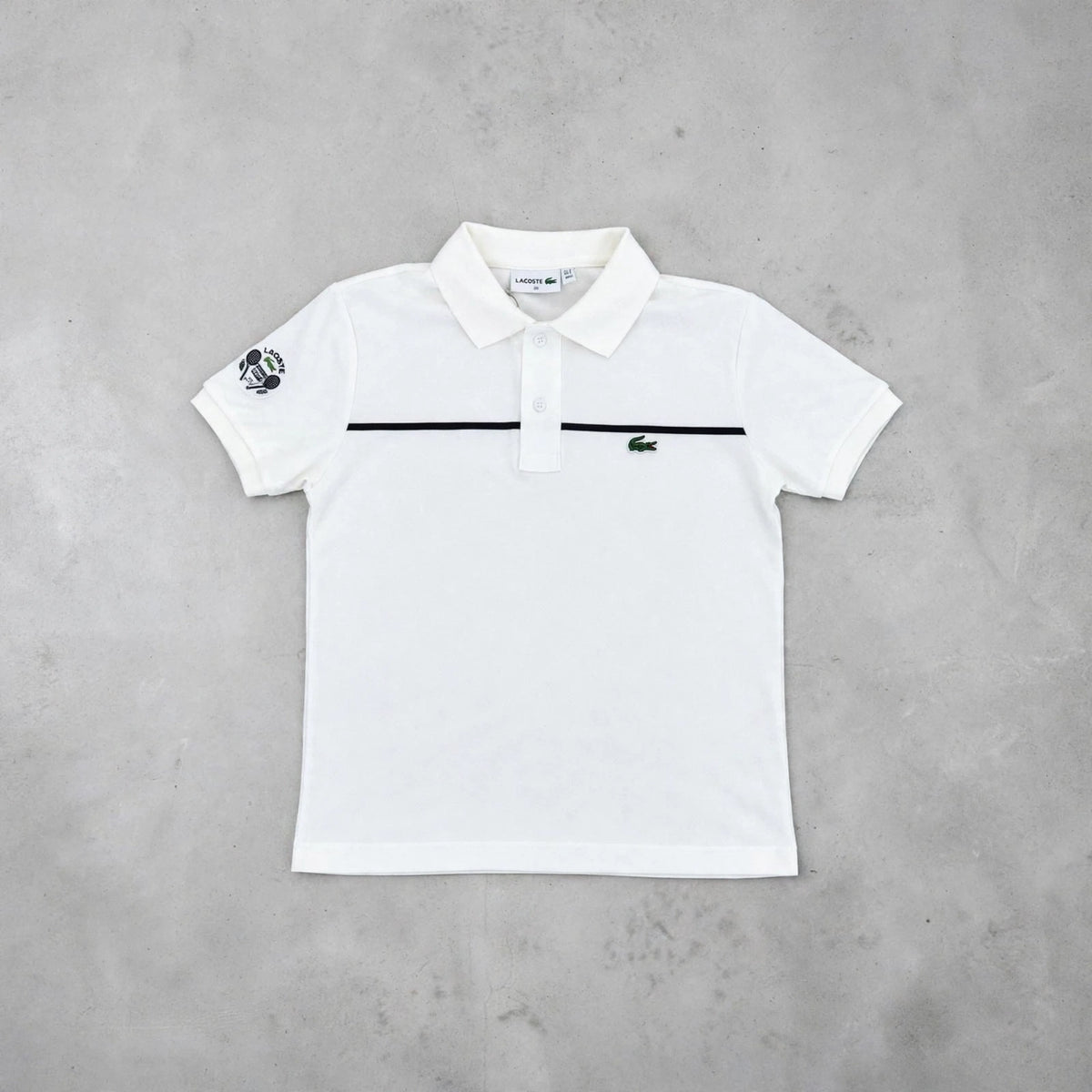 Camisa Polo Lacoste Tennis Club (Branco)