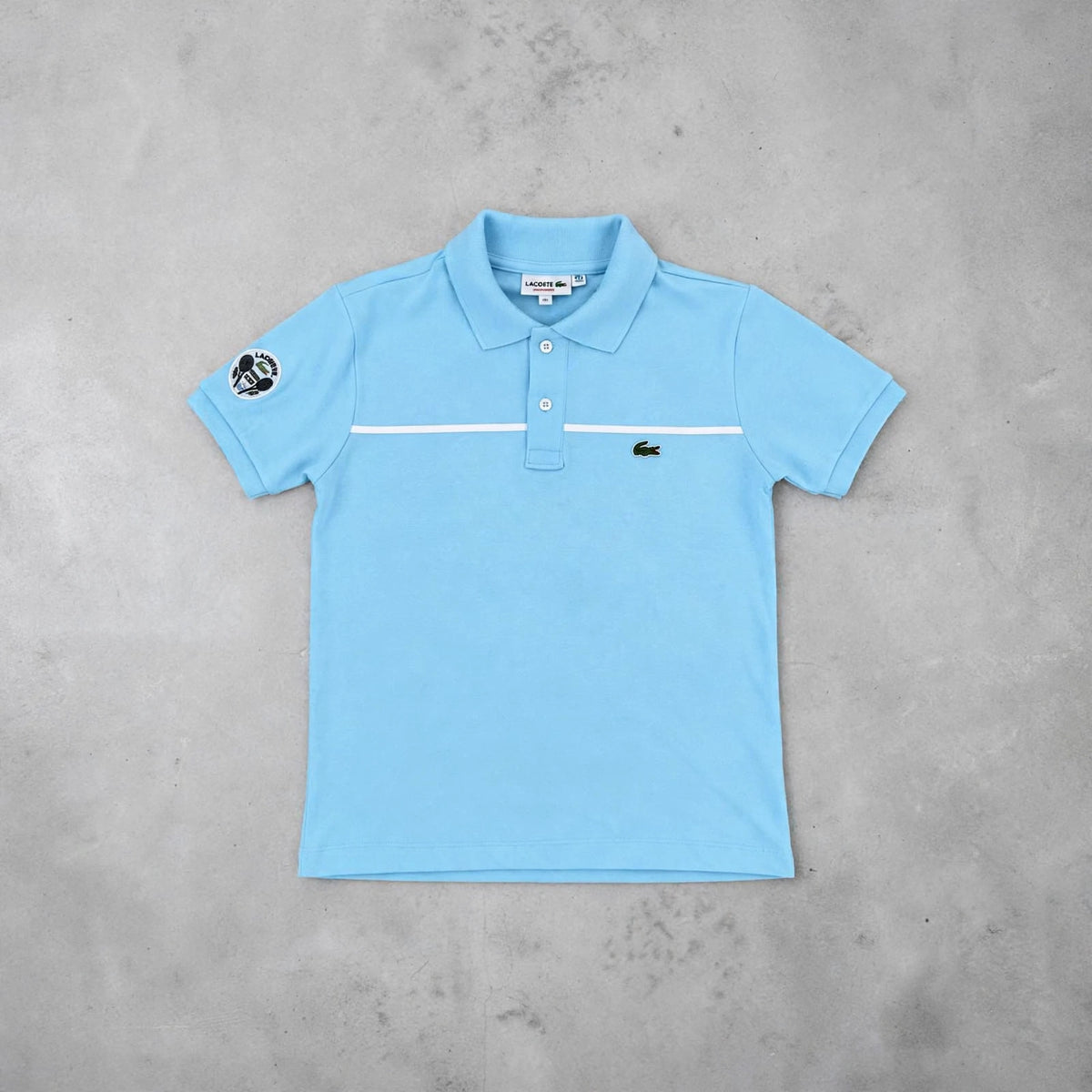 Camisa Polo Lacoste Tennis Club (Azul Claro)