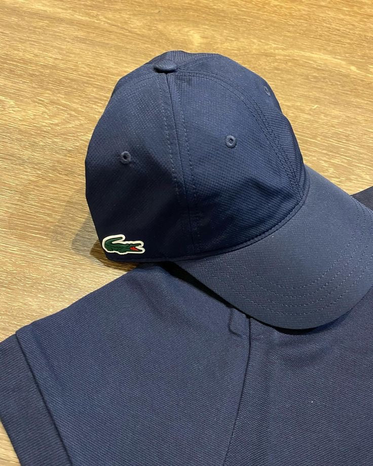 Boné Lacoste Sport Azul Marinho