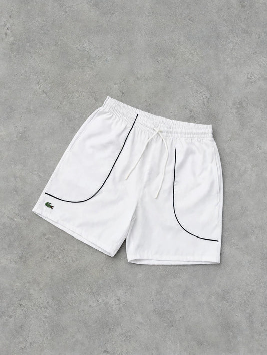 Bermuda Branca Lacoste