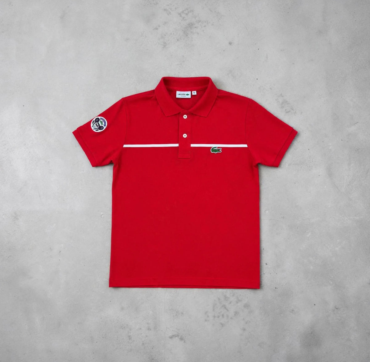 Camisa Polo Lacoste Tennis Club (Vermelho)