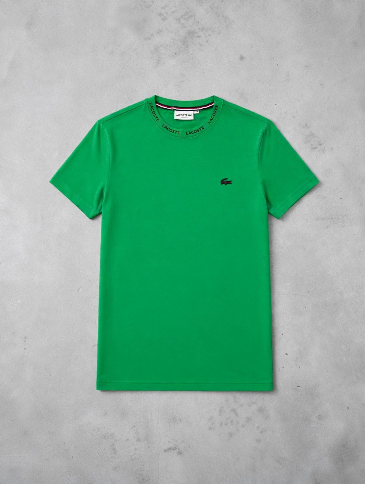 Camiseta Verde Lacoste Praia Club