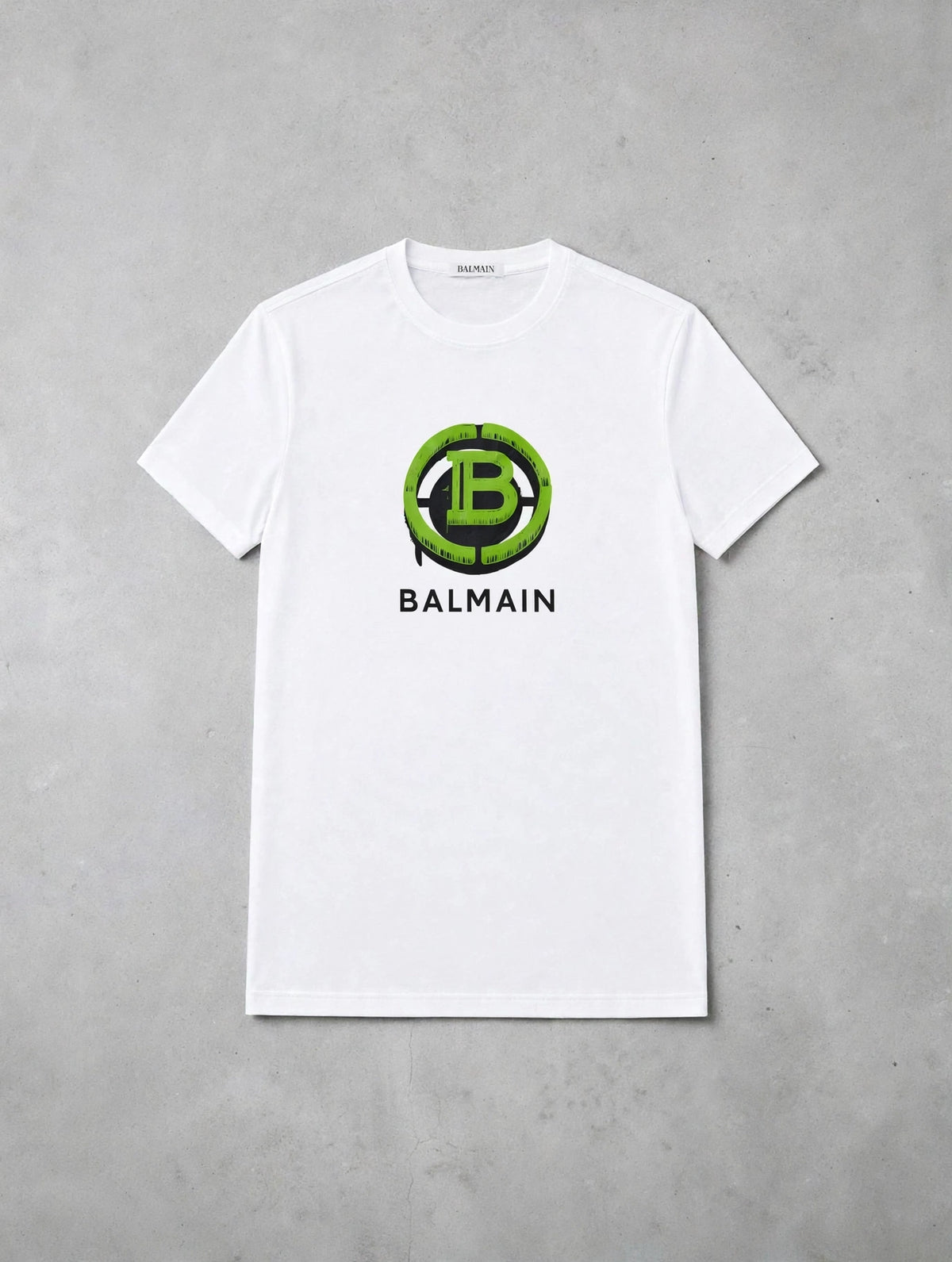 Camisa Balmain Logo Central (BRANCA)