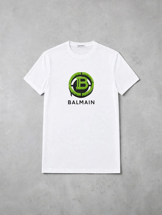 Camisa Balmain Logo Central (BRANCA)