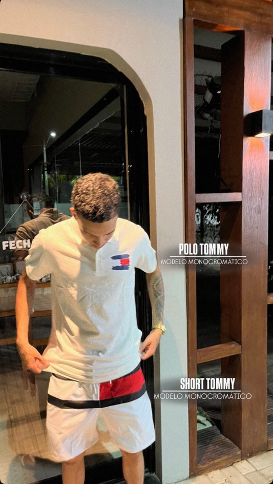 Camiseta Tommy Hilfiger Polo (Branco)