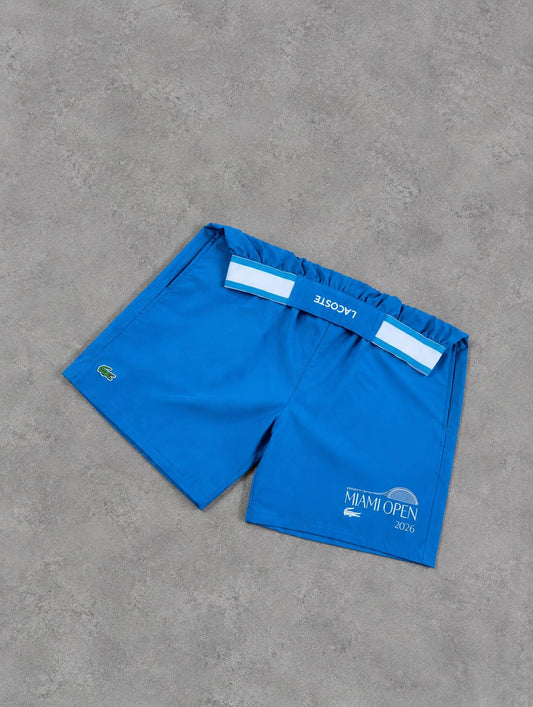 Bermuda Lacoste Edição Miami Open (Azul)