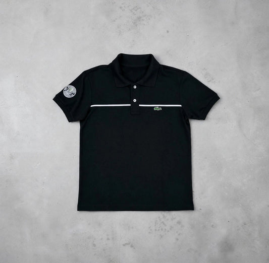 Camisa Polo Lacoste Tennis Club (Preto)